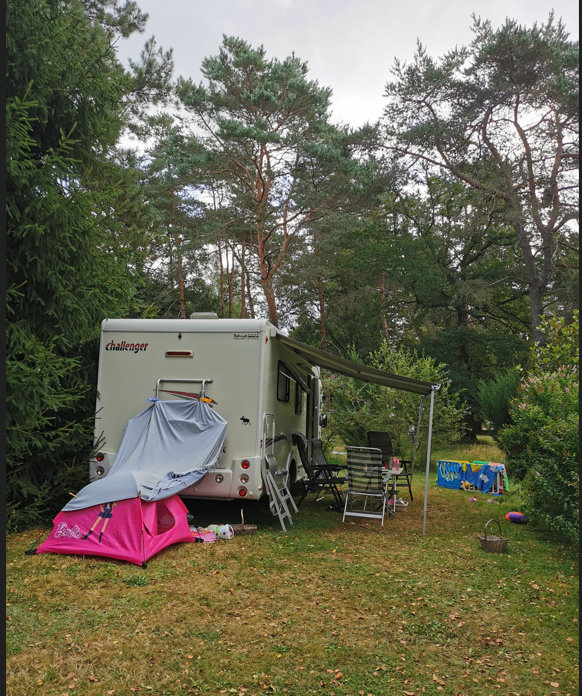 Emplacement idéal camping car